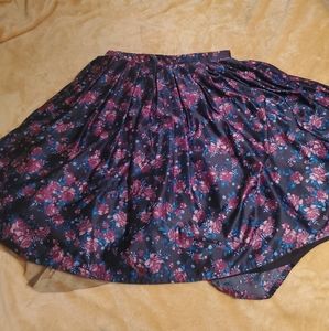 Vintage-inspired Floral Skirt